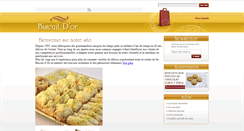 Desktop Screenshot of biscuit-dor.com