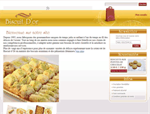 Tablet Screenshot of biscuit-dor.com